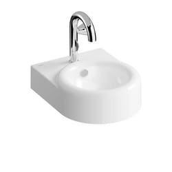Lavabo Liquid 40 cm avec trou et avec trop-plein