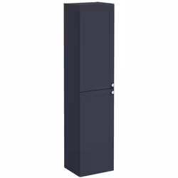 Découvrez le meuble de salle de bain haut Vitra Root bleu mat (ROOTCV40TM) , une solution idéale pour maximiser le rangement  ...