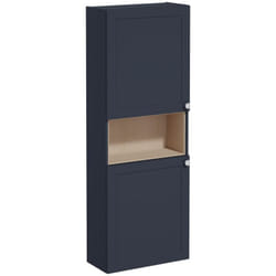 Vitra - Meuble de salle de bain bas Root 55x155x25 cm bleu mat (ROOTCN55TM)
