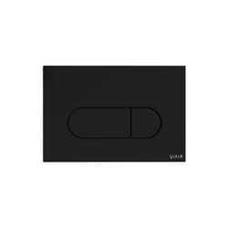 Plaque de commande Vitra Root Round Noir mat