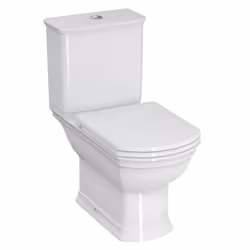 Avantages Design et ergonomie : WC idéal pour créer une ambiance retro élégante et chic. Sa conception permet un gain de plac ...