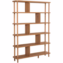 Aspect Coloris Beige Finitions Pin Matériau principal Panneaux de particules mélaminé Dimensions Hauteur (en cm) 168,50 Longu ...