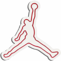 Hanah Home - Décoration murale lumineuse Néon Basketball