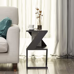 Woody Fashion Albeni Table basse Forme carrée 1 pieds