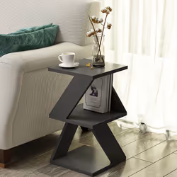 Woody Fashion Albeni Table basse Forme carrée 1 pieds - Vue supplémentaire 4