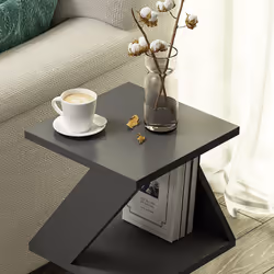 Woody Fashion Albeni Table basse Forme carrée 1 pieds - Vue supplémentaire 5