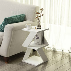 Woody Fashion Albeni Table basse Forme carrée 1 pieds