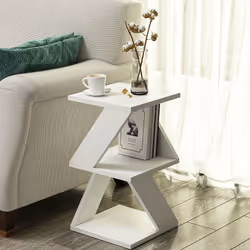 Woody Fashion Albeni Table basse Forme carrée 1 pieds - Vue supplémentaire 4