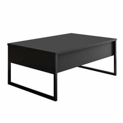 Woody Fashion Luxe Table basse Forme rectangulaire 2 pieds