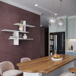 Woody Fashion 776HMS1732 étagères Etagère modulable Mural Tableau à particules Blanc