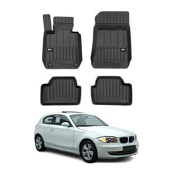 OMAC Tapis de sol caoutchouc pour BMW Série 1 E81 3 portes 2006-2012 Premium
