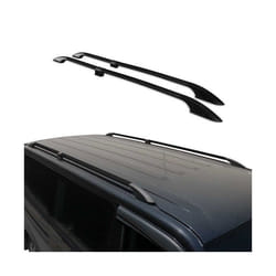 Barres de toit longitudinales pour Citroen Berlingo 2018-2025 L1 Aluminium Noir