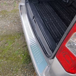 Protection Seuil de Pare-chocs Arriére Pour Peugeot Partner Tepee 2008-2018