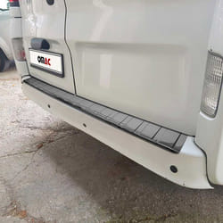 Protection Seuil de Pare-chocs Arriére Pour Renault Trafic 2014-2021 Acier