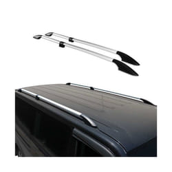 Barres de toit longitudinales pour Citroen Berlingo 2018-2025 L1 Alu Gris 2x