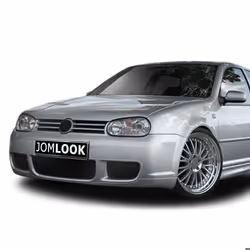 JOM Pare-chocs avant pour Volkswagen Golf 4 1997-2003 ABE RS-Look Plastique Noir