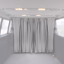 Rideaux De Séparation De Cabine pour Renault Express Protection Solaire Gris