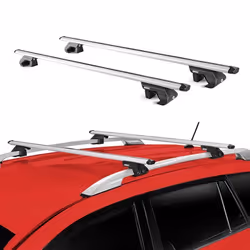Barres de toit transversales pour Cupra Formentor 2020-2025 Alu Gris 2x ABE