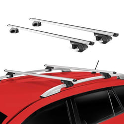 Barres de toit transversales pour Cupra Formentor 2020-2025 Alu Gris 2x ABE