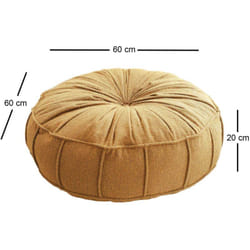 Coussin de sol effet bouclette Teddy
