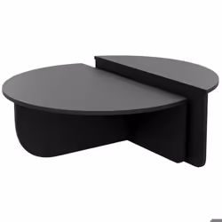 Table basse en agglomeré Podium