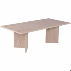 Table basse en aggloméré Sabin travertine