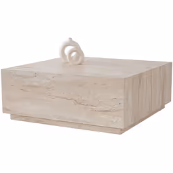 Table basse carré en aggloméré Lizbon