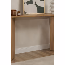 Woody Fashion Sira - VNT Oak Bout de canapé Forme ovale 2 pieds - Vue supplémentaire 2