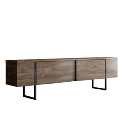 Meuble TV en bois Luxe 180 x 30 x 50 cm - Pin atlantique