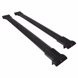 Compatible avec Renault Grand Scenic (Mk3) 2009-2016 Barres de Toit Railing Porte-Bagages de voiture FLY Modèle NOIR