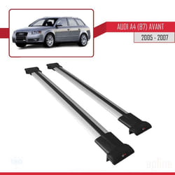 Barres de Toit - FLY - Audi A4 Avant (B7) - Gris - Aluminium - Charge utile < 300 kg