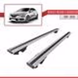 Barres de Toit - Renault - HOOK - Aluminium - Gris - Charge utile 300 kg