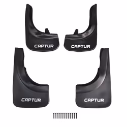 Pour Renault Captur Bavettes garde-boue pour lavant et larrière 4 pièces