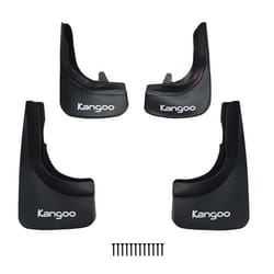 Pour Renault Kangoo Bavettes garde-boue pour lavant et larrière 4 pièces