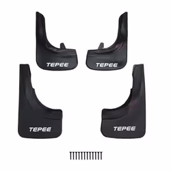 Pour Peugeot Partner Tepee Bavettes garde-boue pour lavant et larrière 4 pièces