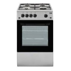 Beko CSG42011FS four et cuisinière Gaz Argent