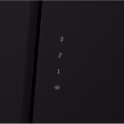 Beko HCA92540B hotte Montée au mur Noir 577 m³/h C