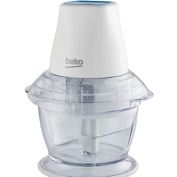 Beko CHP5550W hachoir électrique 0,75 L 550 W Bleu, Transparent, Blanc