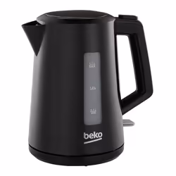 Beko WKM4226B, 1,7 L, 2200 W, Noir, Plastique, Indicateur de niveau d'eau, Sans fil