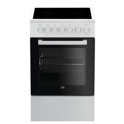 Beko FSM57100GW four et cuisinière Céramique Noir, Blanc