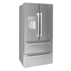 Beko GNE60532DX frigo américain Pose libre 387 L Aluminium, Argent