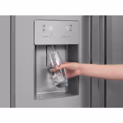 Beko GNE60532DX frigo américain Pose libre 387 L Aluminium, Argent