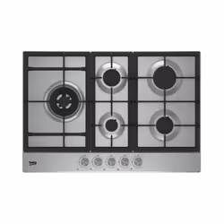 Beko HIAL 75225 SX, Acier inoxydable, Intégré, Gaz, 5 zone(s), 5 zone(s), Extra large