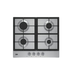 Beko HIAG 64225 SX Acier inoxydable Intégré Gaz 4 zone(s)
