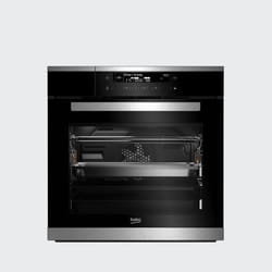 Beko BIDM15500XDS four 71 L A Noir, Acier inoxydable