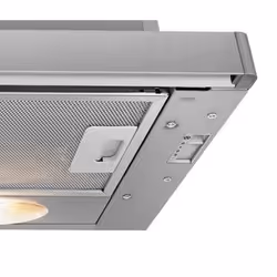 Beko HNT61210X hotte Semi-intégrée (semi-encastrée) Acier inoxydable 280 m³/h D