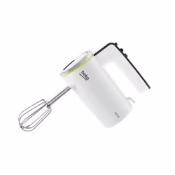 Beko HMM 7420 W, Batteur à main, Blanc, Pétrisseur, Mélange, 425 W