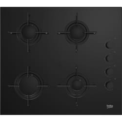 Beko HILG 64120 S plaque Noir Intégré Gaz 4 zone(s)