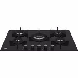 Beko HILW 75222 SL plaque Noir Intégré 75 cm Gaz 5 zone(s)