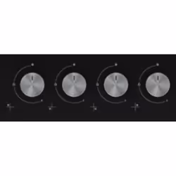 Beko HILG64221S plaque Noir Intégré 60 cm Gaz 4 zone(s)